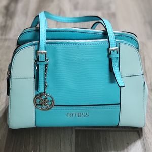 Turquoise/Aqua Guess Handbag